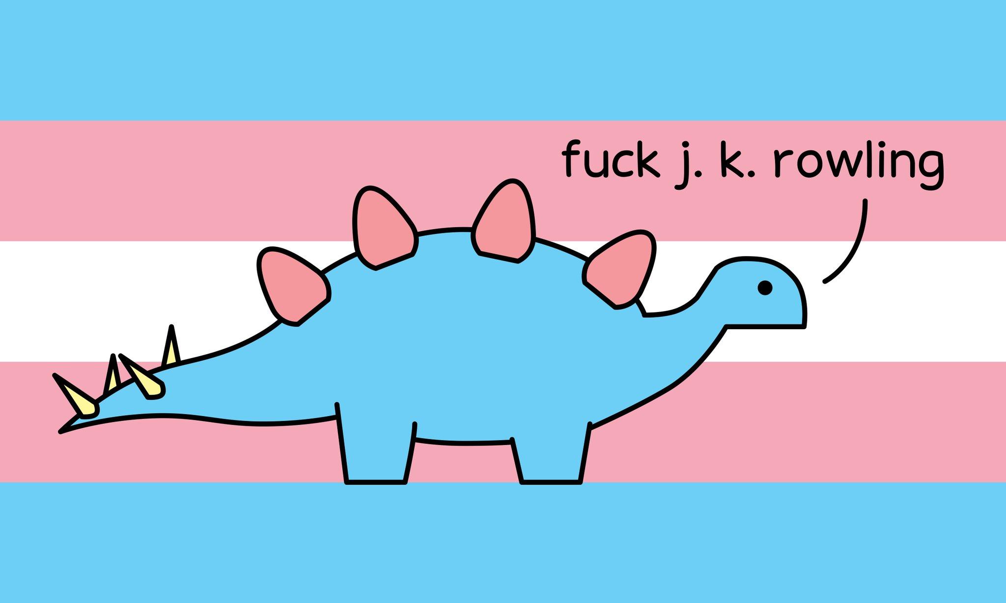 Fuck J K Rowling Dinosaur 2020 Webcomic Know Your Meme