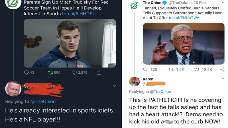12 Times People Fell For 'The Onion' A collection of people falling for The Onion.