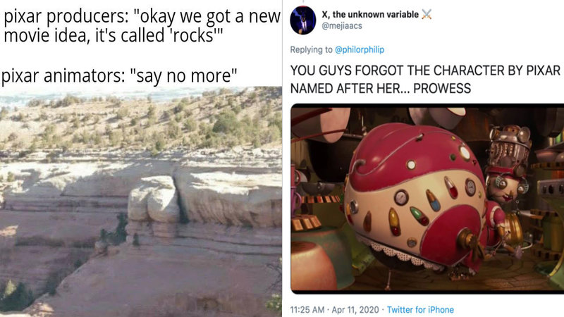 Two Pixar Mom memes from the following collection.