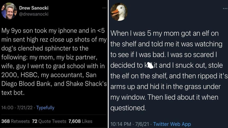 10 Kids Being Hilariously Stupid Two images of kids being stupid in the following collection.