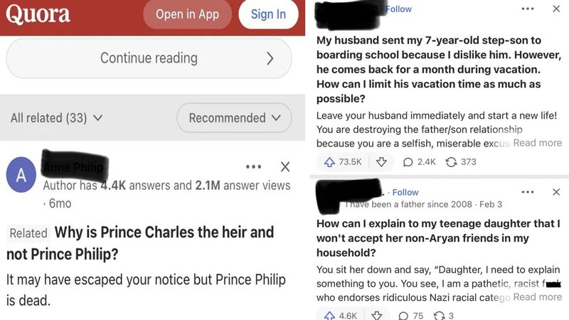 quora
posts
scary posts
quora questions
text on screen
website
