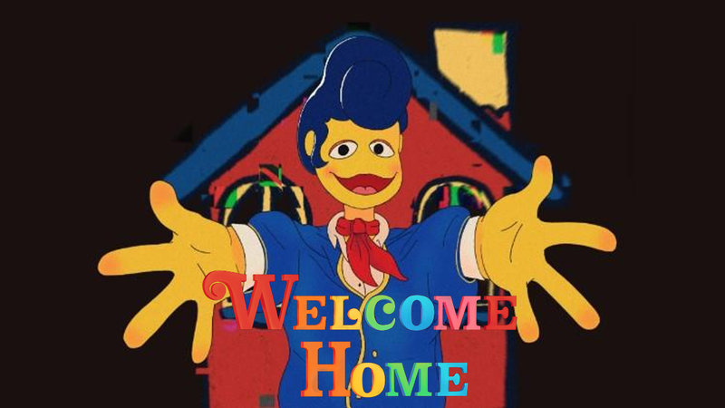 Image of Wally Darling as the host of Welcome Home