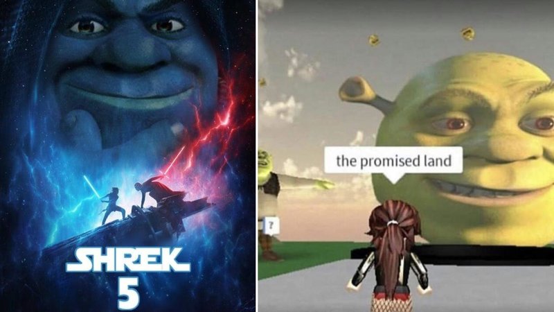 Two Shrek 5 memes in the following collection.