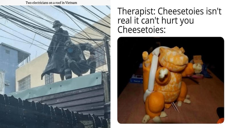 Two images from /r/bossfight