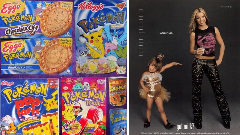Two images from 2000s nostalgia.