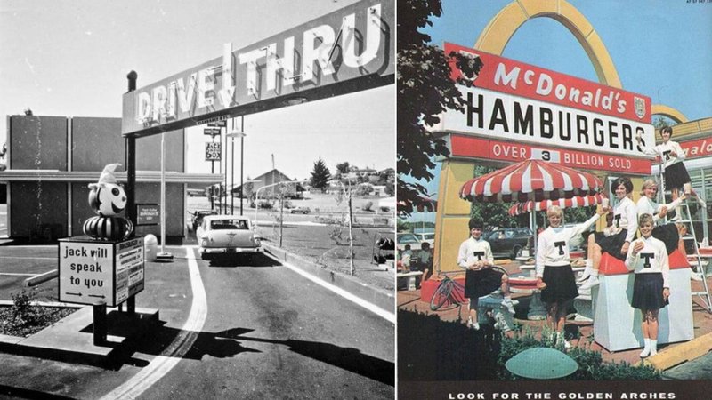 23 Photos Of Fast Food Restaurants In The Past Two images from /r/thewaywewere
