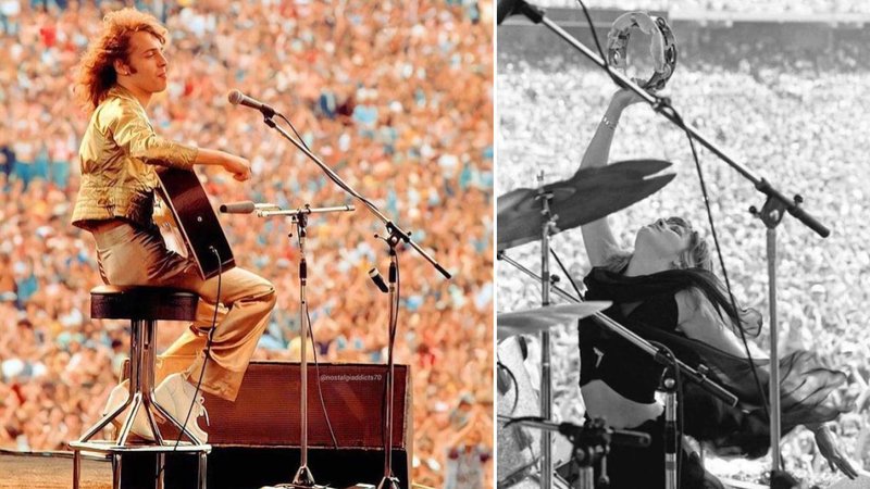 For Those Love Classic Rock, Here are 25 Old-School Photos Of Concerts In The Past Two concert photos.