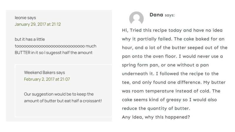 Cooking Gone Wrong, As Seen In 25 Recipe Reviews Two images.