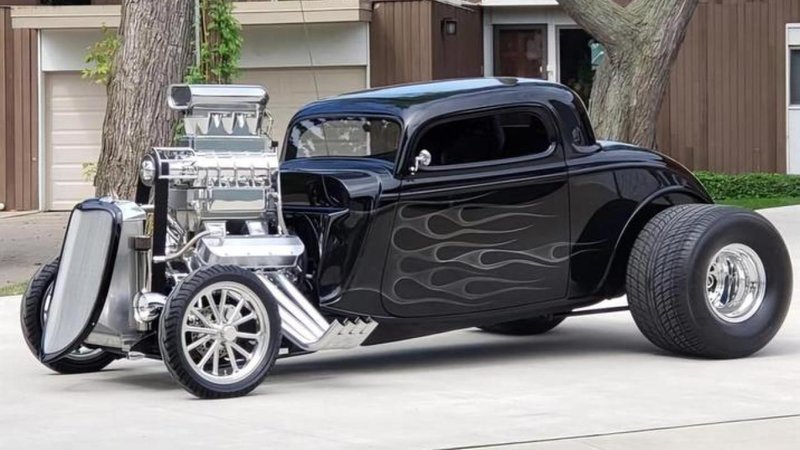 Two cars.