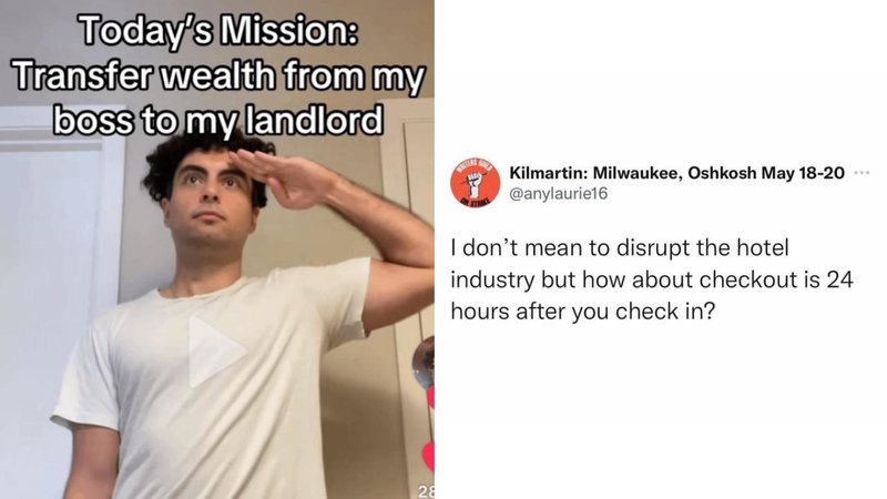 Two memes.