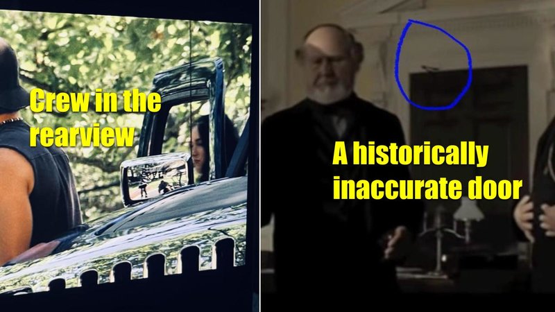 20 Not-So-Obvious Movie Mistakes Anyone Could Miss Two images.