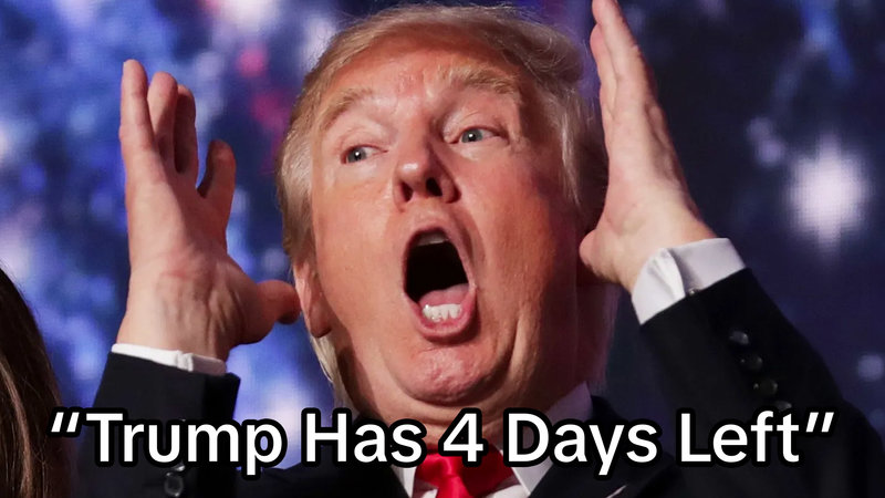 Why Are People Saying That 'Trump Has 4 Days Left?' The Rumor That The President Is Passing Away Soon Explained Memes about Donald Trump having 4 days left explained.