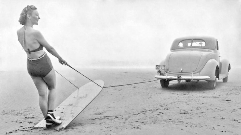 Two images from the 1940s.