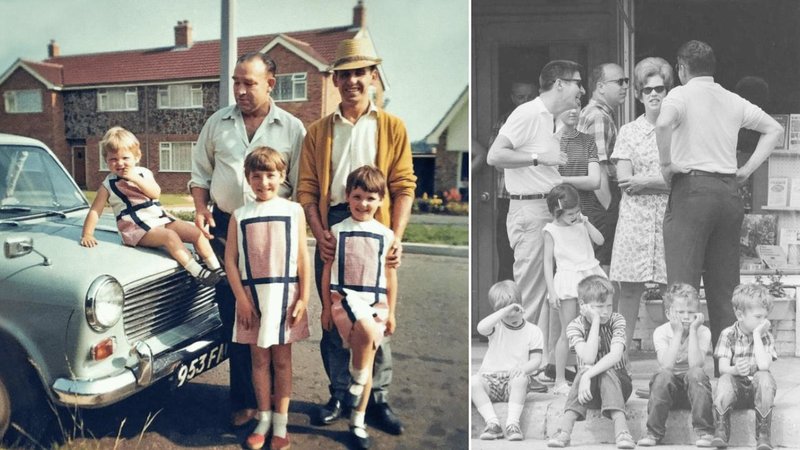 Two images from 1967.