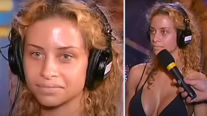 Stacy from the 2004 Miss Buttaface Contest on the Howard Stern Show.