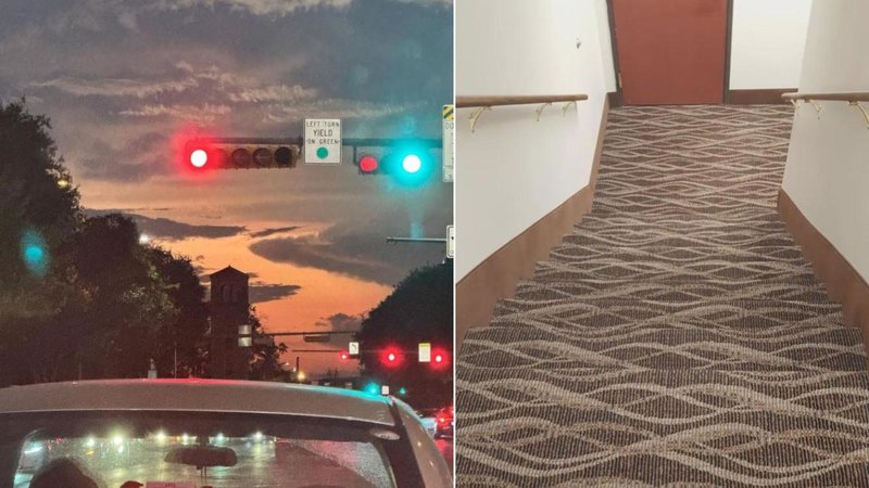 Natural Illusions And Photos Taken From Confusing Perspectives Two photos.