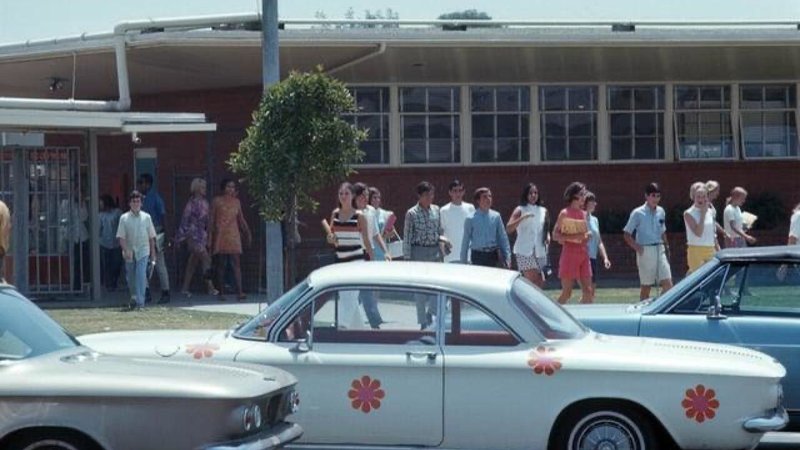 What The World Looked Like Back In 1969 Two photos.