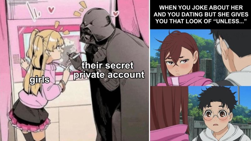 25 Relatable Anime Memes For All To Enjoy Two memes.