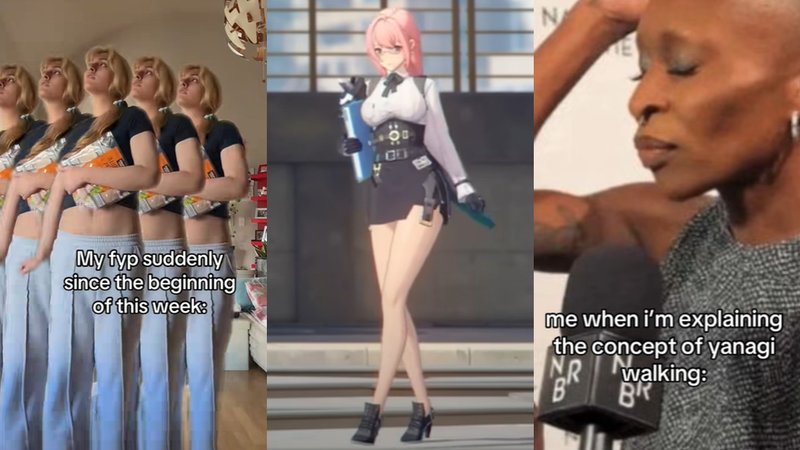 Yanagi Walking meme explained.