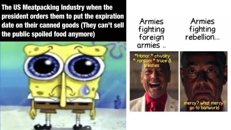 25 Morbidly Hilarious History Memes To Learn And Laugh Two photos.