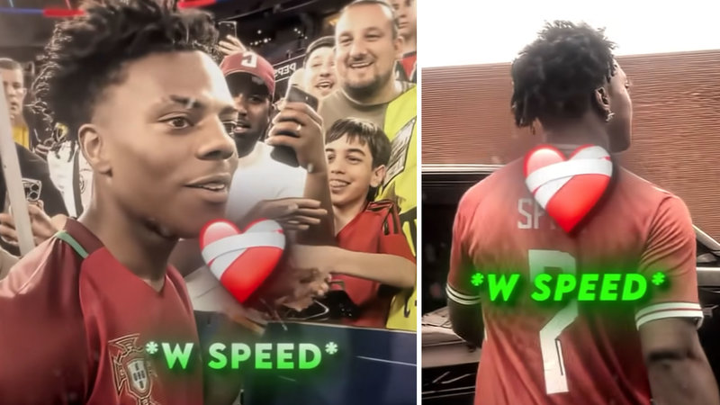 "W Speed" edits from the original meme creator YouTuber deagzzzshorts.