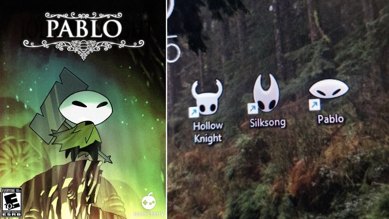 Two examples of Pablo memes.