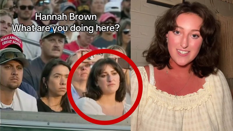 Hannah Brown Charlie Kirk Memorial Vigil Controversy Explained.