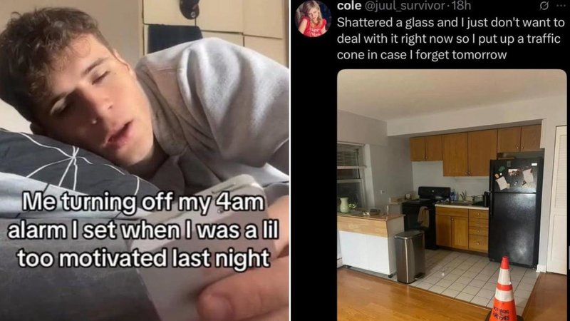 These 25 Relatable Memes Feel Right Two photos.