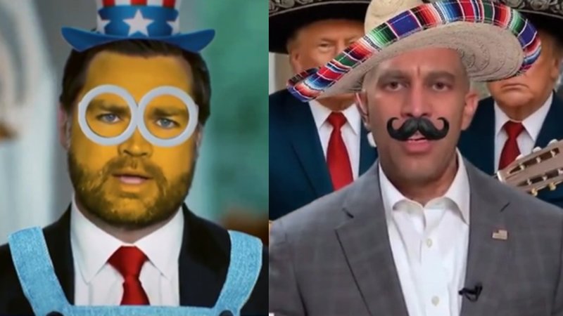Hakeem Jeffries Sombrero, Gavin Newsom Minions and Politicians Weaponizing AI Memes explained.