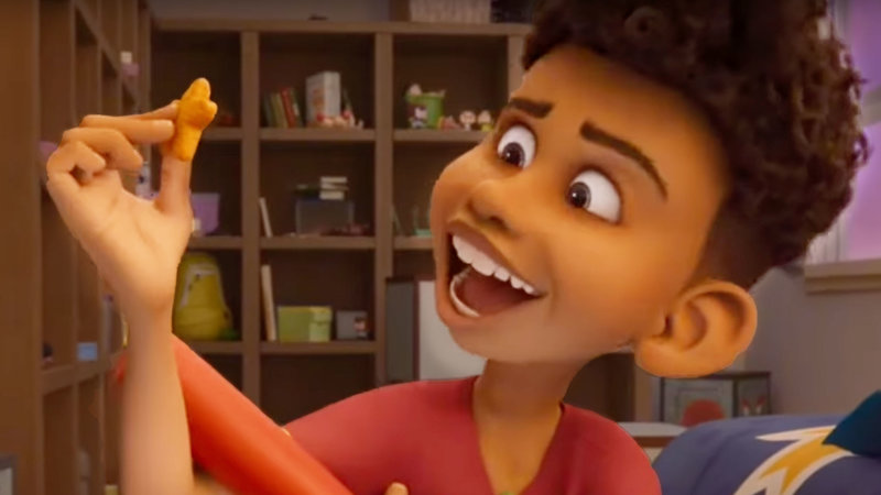 The "Chicken Stars" scene in the 2023 film Leo which has become a meme on TikTok.