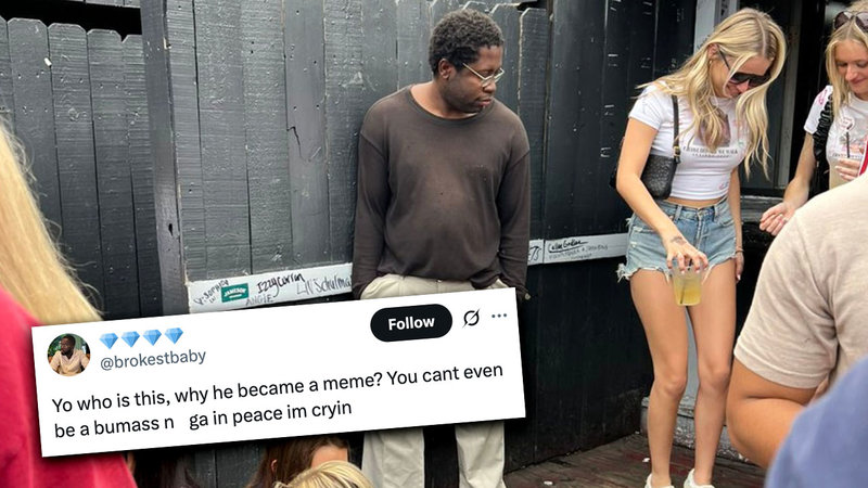 Socially Awkward Black Guy meme explained.