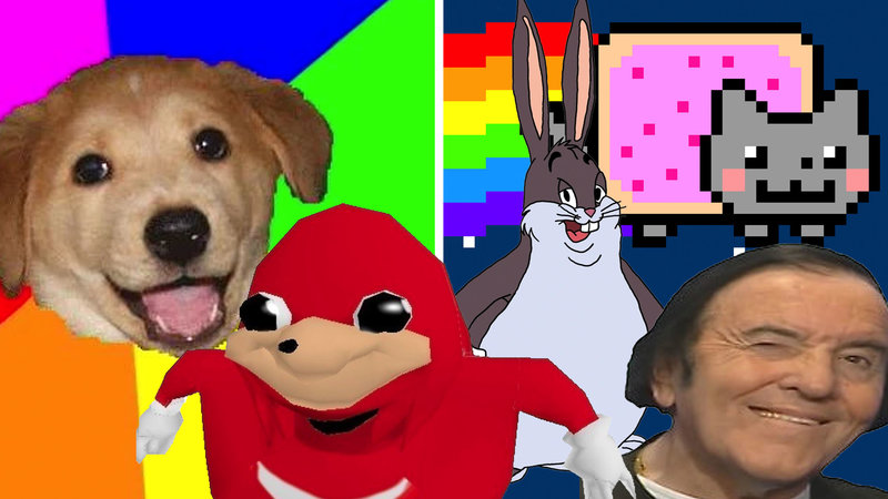 A collage of old internet memes said to return for the Great Meme Reset of 2026.