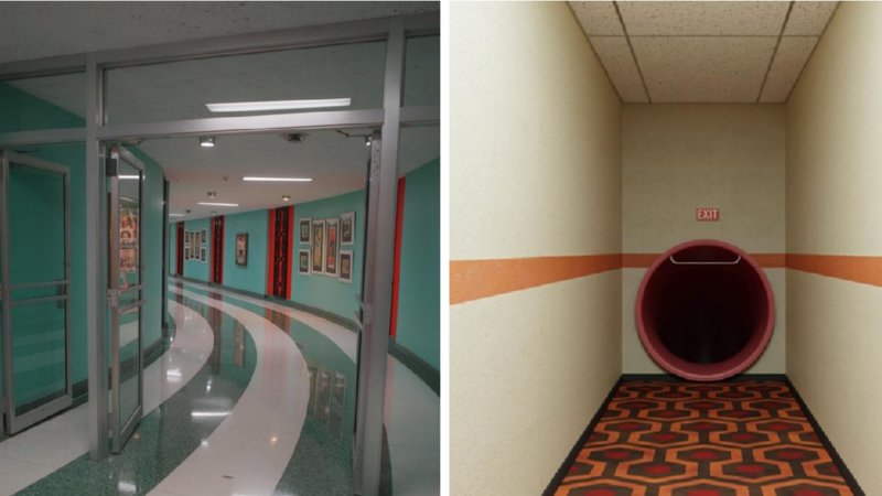 Two Liminal Spaces from the collection.