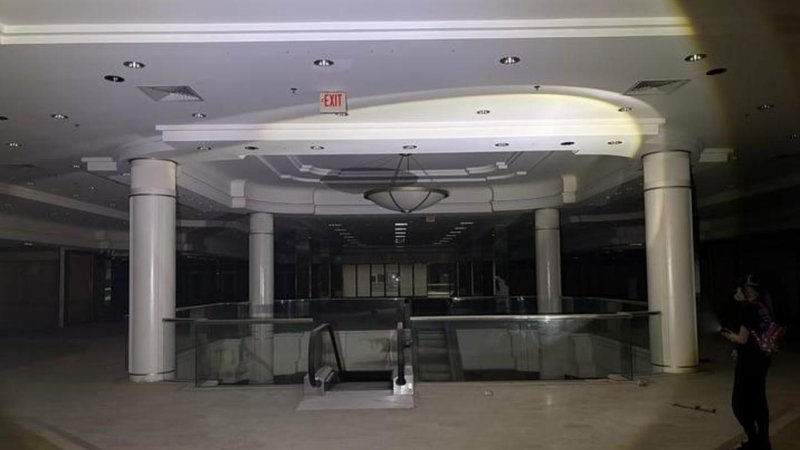 A photo of a mysterious abandoned location.