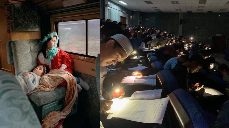 Two photos of accidental Renaissance.