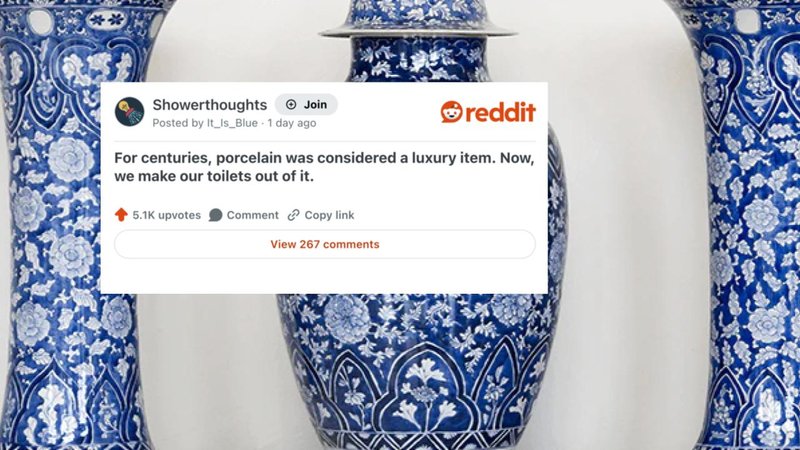 Two shower thoughts.