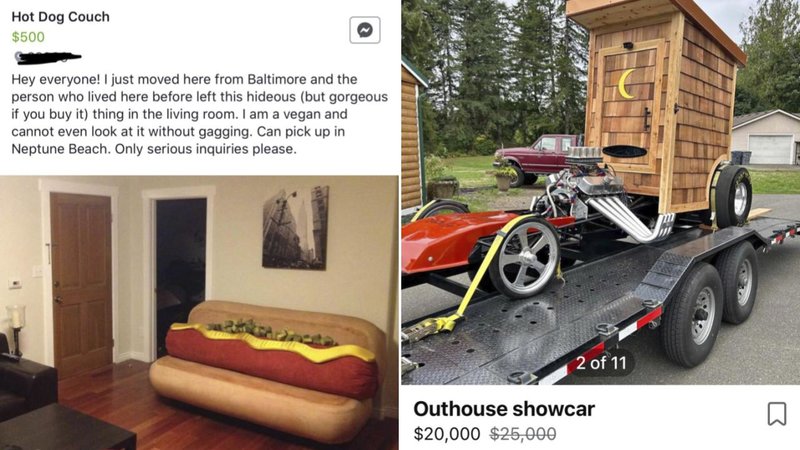 Two things for sale.