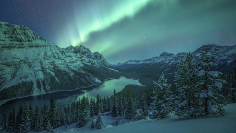 Two landscape photos.