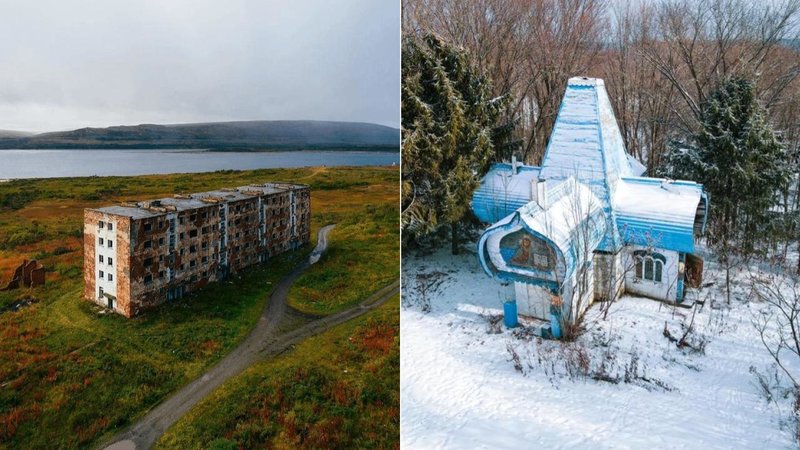 Two abandoned places.