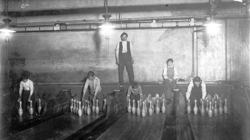 Two photos from the 1930s.