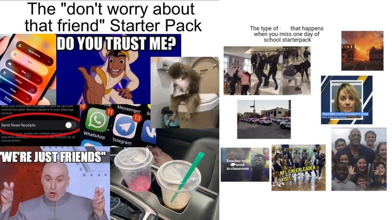 Two starter packs.