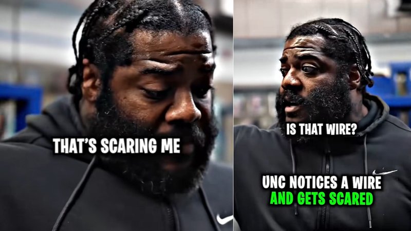 Two screenshots of the El Wiro Diamond Gym Unc video.