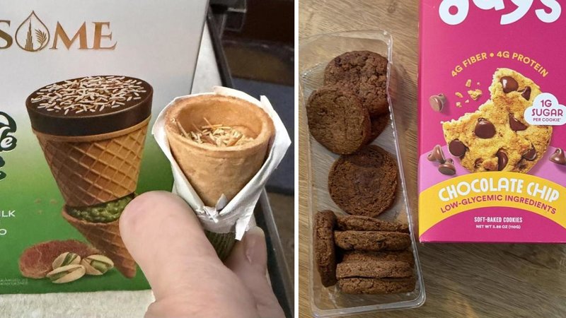 An 'expectation vs reality' moment.