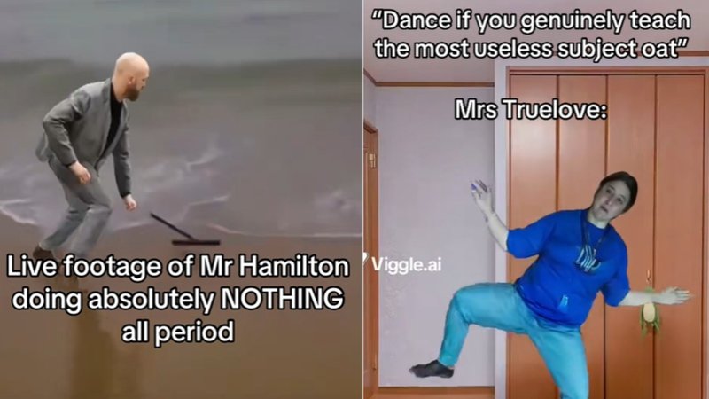 Two examples of Crandall High teacher hate videos.