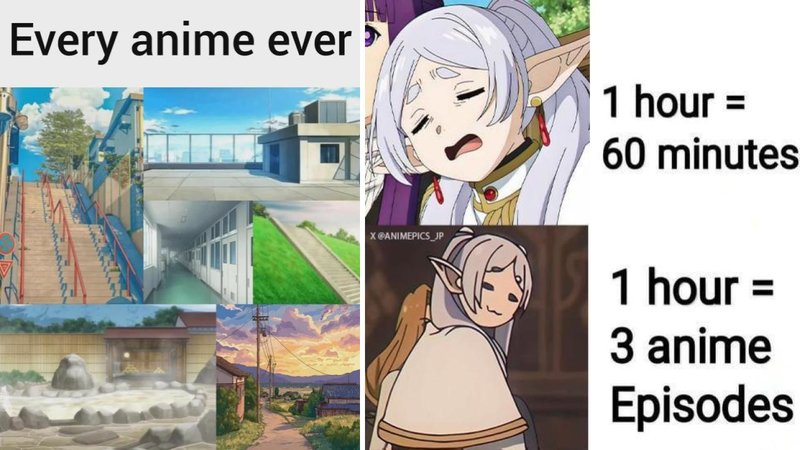 Two anime memes.