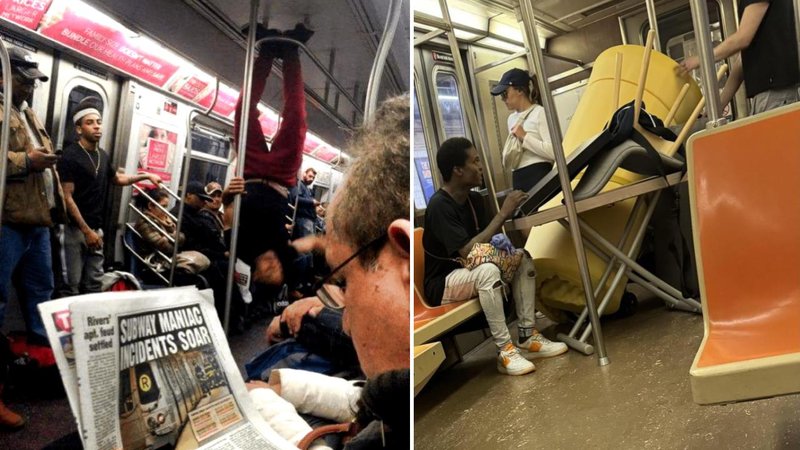 Two subway photos.