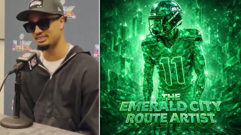Why Is 'Jaxon Smith-Njigba's Nickname The 'Emerald City Route Artist?' The Viral 'ECRA' NFL Memes Explained