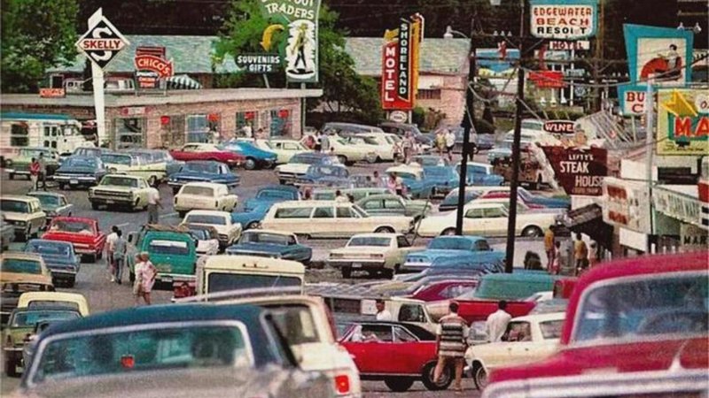 Two images from the 1960s.