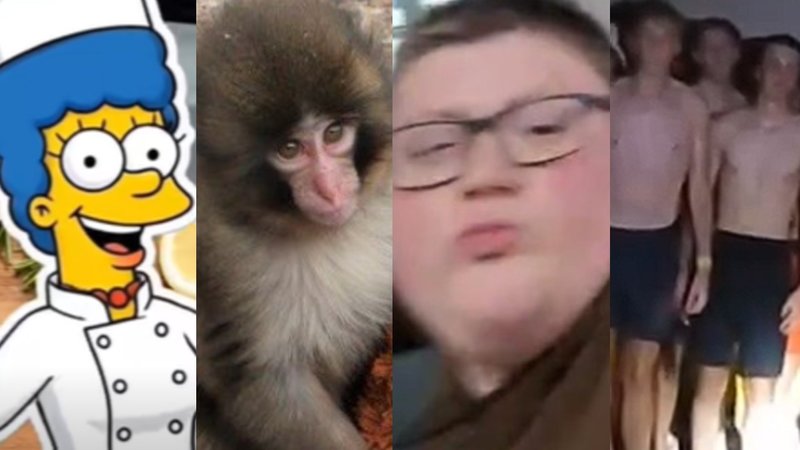 Examples of four of the memes featured in the weekly meme roundup