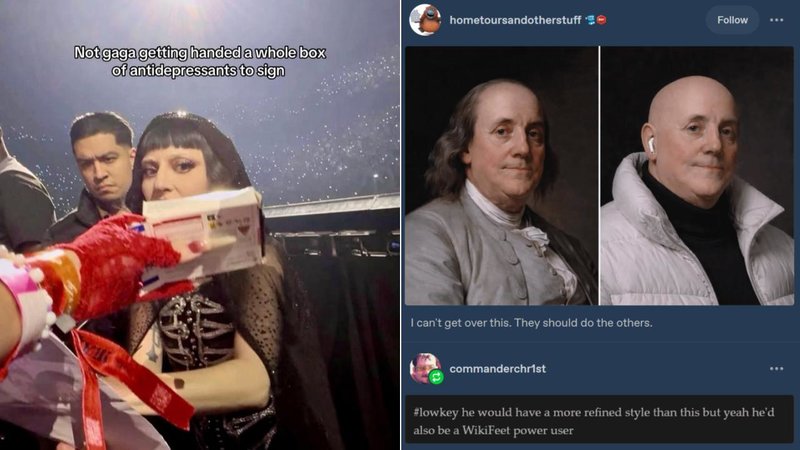 Two oddly specific sentences.